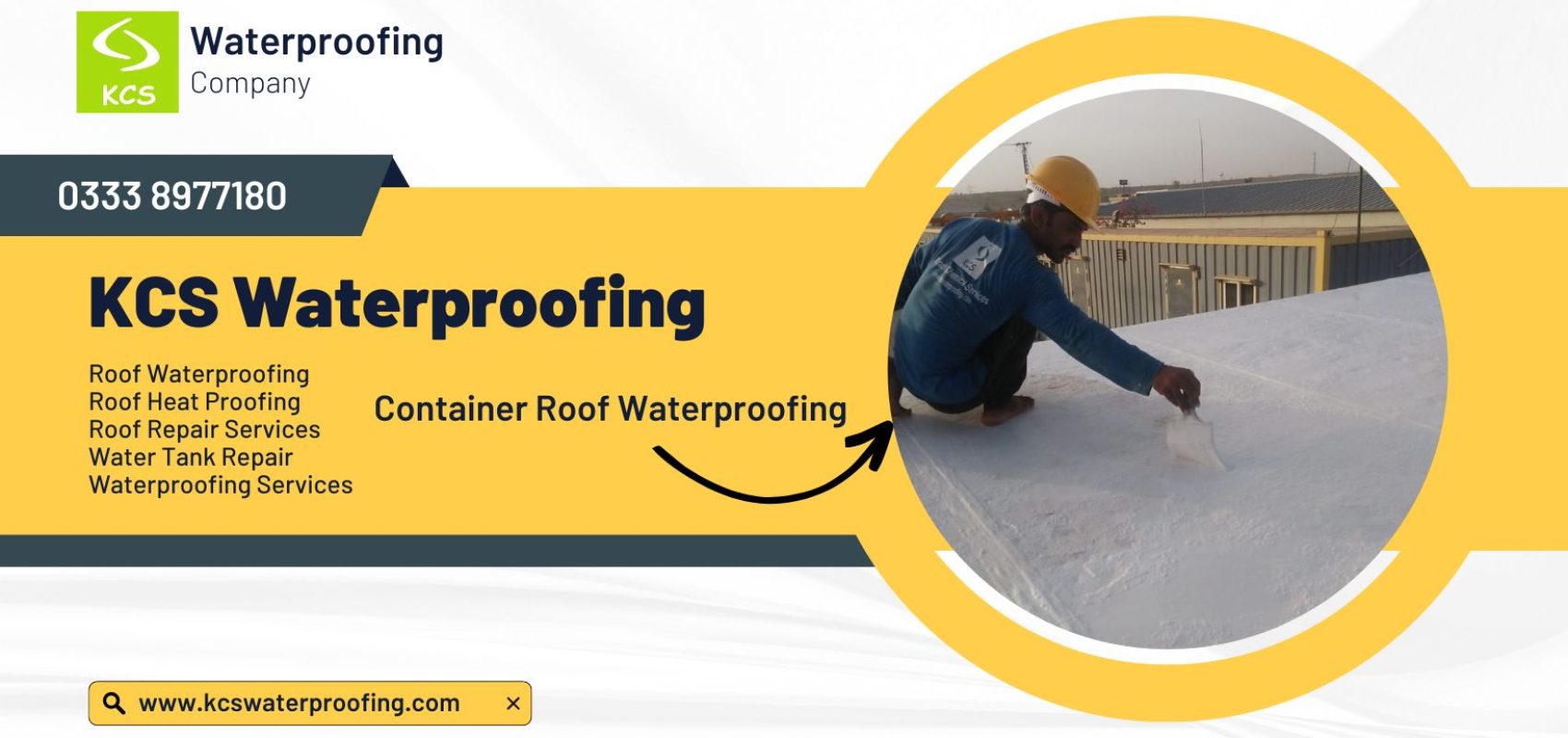 KCS Container Roof Waterproofing