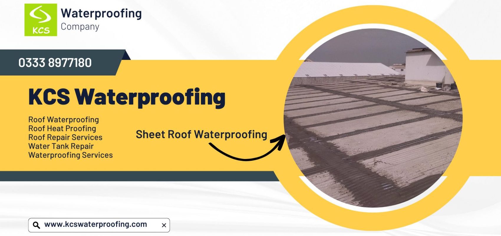 KCS Sheet Roof Waterproofing